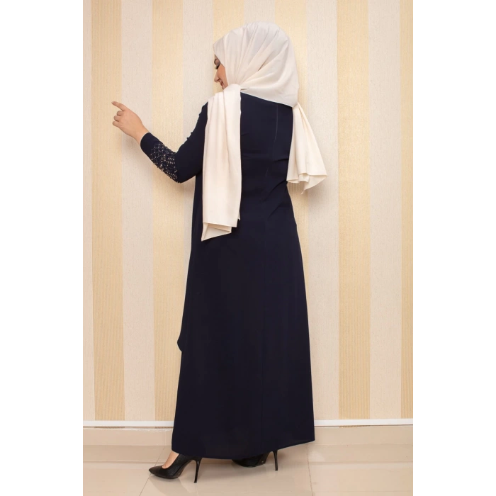 Moda Çizgi Tesettür Elbise