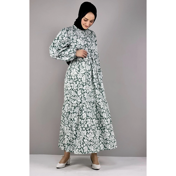 Moda Çizgi Tesettür Elbise