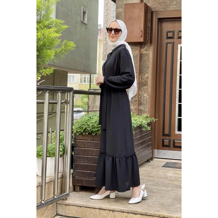 Moda Çizgi Tesettür Elbise