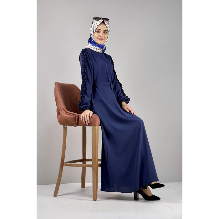 Moda Çizgi Tesettür Elbise