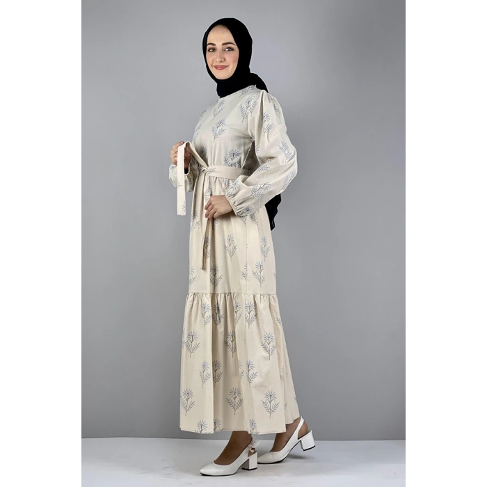 Moda Çizgi Tesettür Elbise