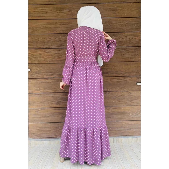 Moda Çizgi Tesettür Elbise