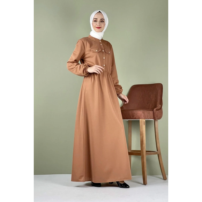 Moda Çizgi Tesettür Elbise