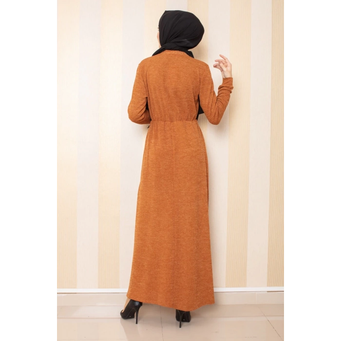 Moda Çizgi Tesettür Elbise