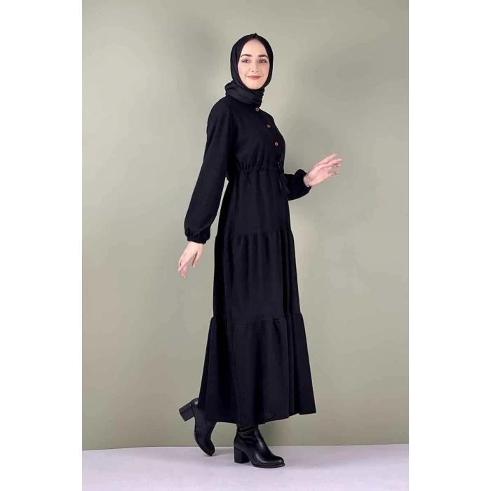 Moda Çizgi Tesettür Elbise