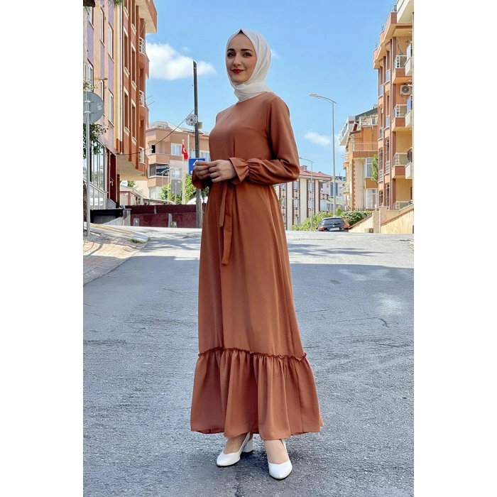 Moda Çizgi Tesettür Elbise