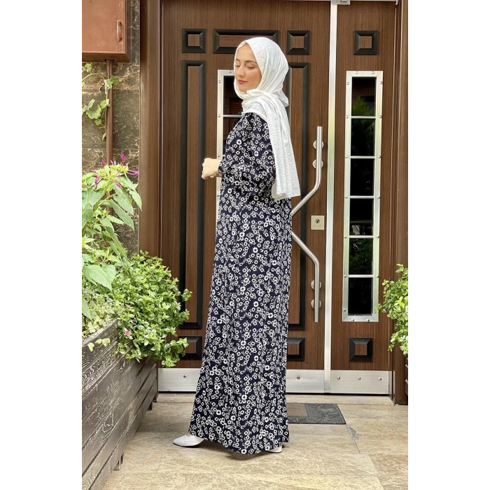 Moda Çizgi Tesettür Elbise