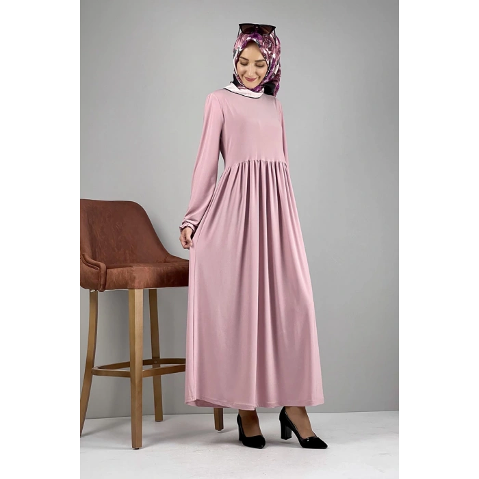 Moda Çizgi Tesettür Elbise