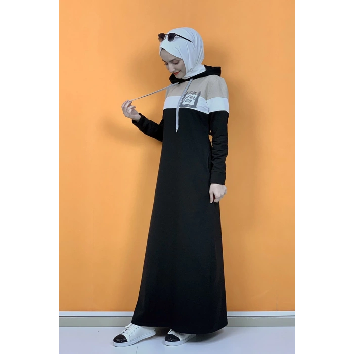 Moda Çizgi Tesettür Elbise