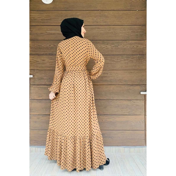 Moda Çizgi Tesettür Elbise