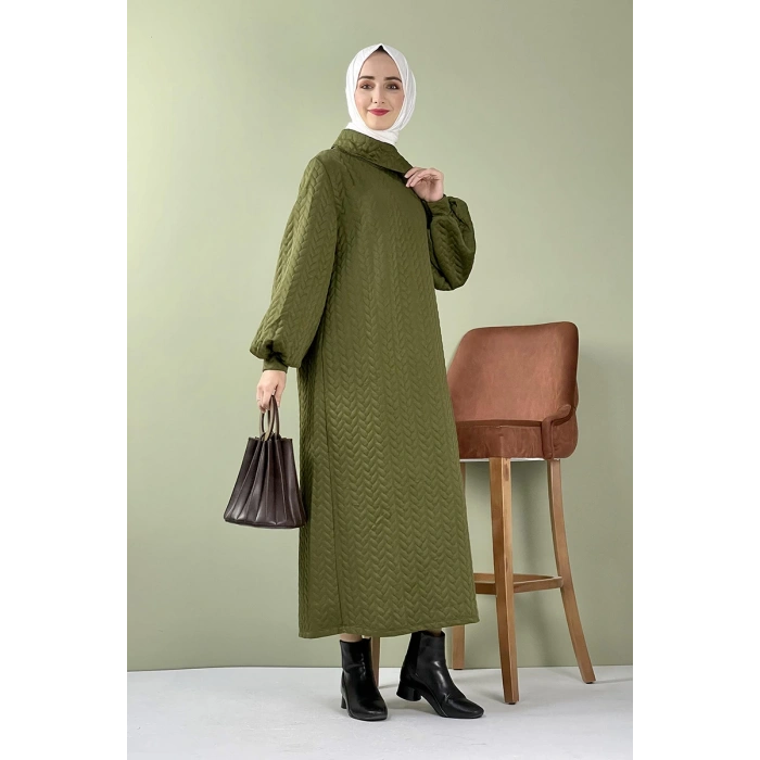 Moda Çizgi Tesettür Elbise