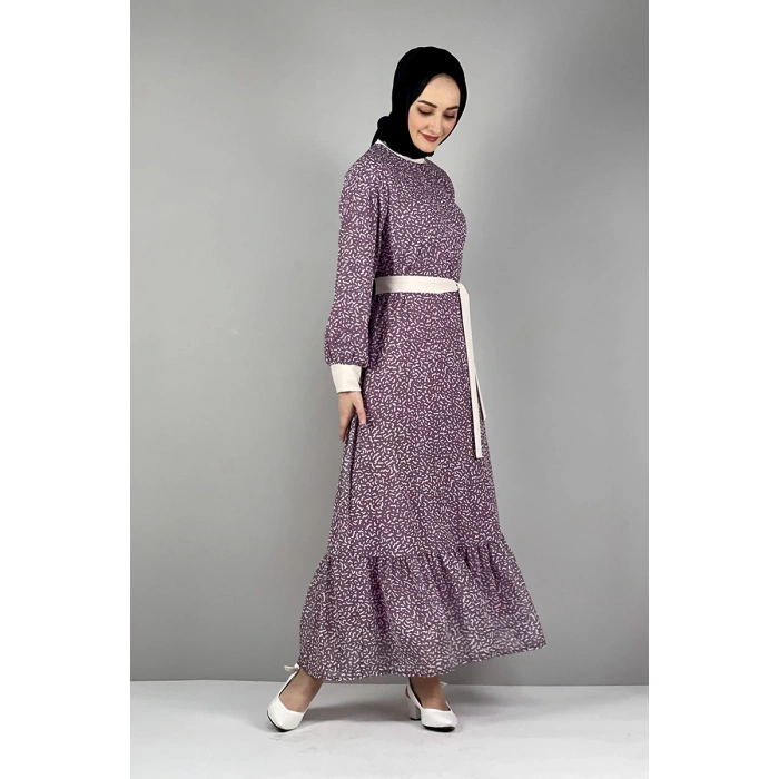 Moda Çizgi Tesettür Elbise