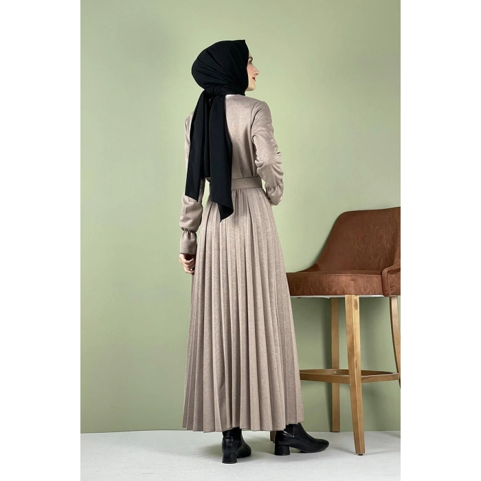 Moda Çizgi Tesettür Elbise