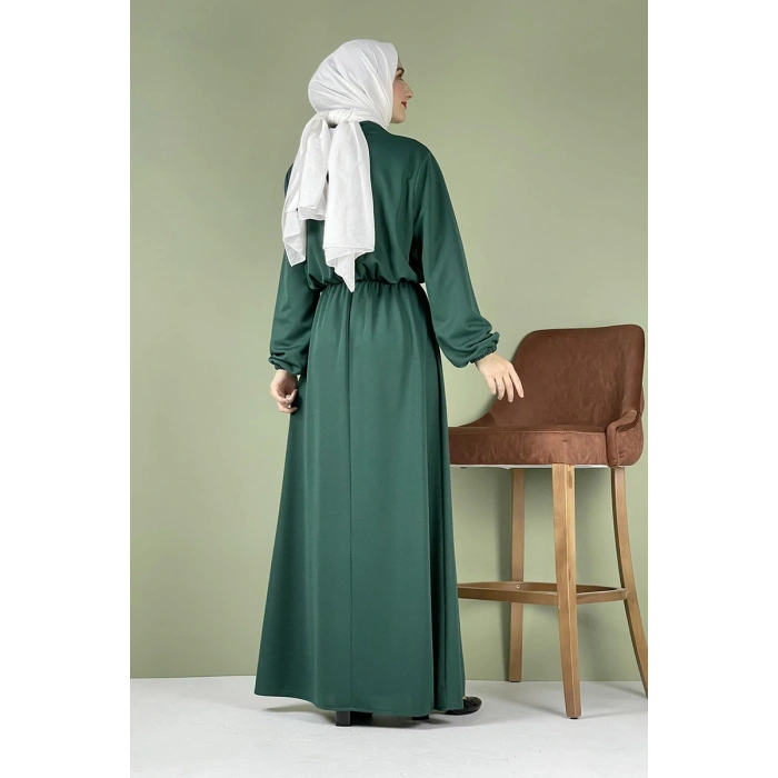 Moda Çizgi Tesettür Elbise