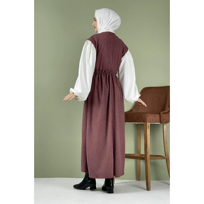 Moda Çizgi Tesettür Elbise