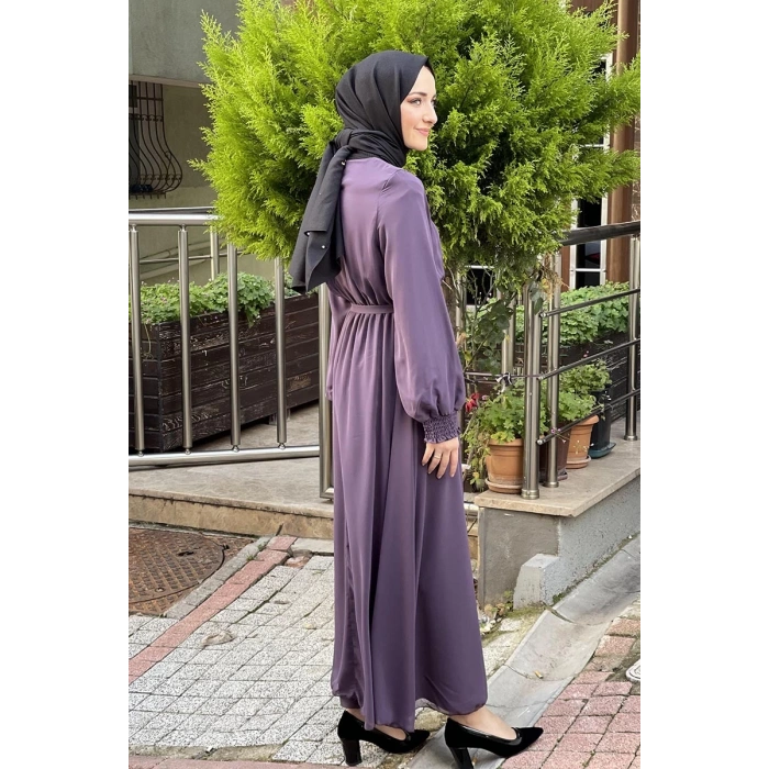 Moda Çizgi Tesettür Elbise