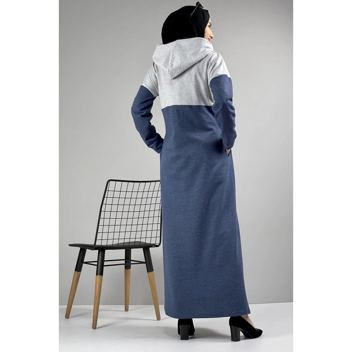 Moda Çizgi Tesettür Elbise