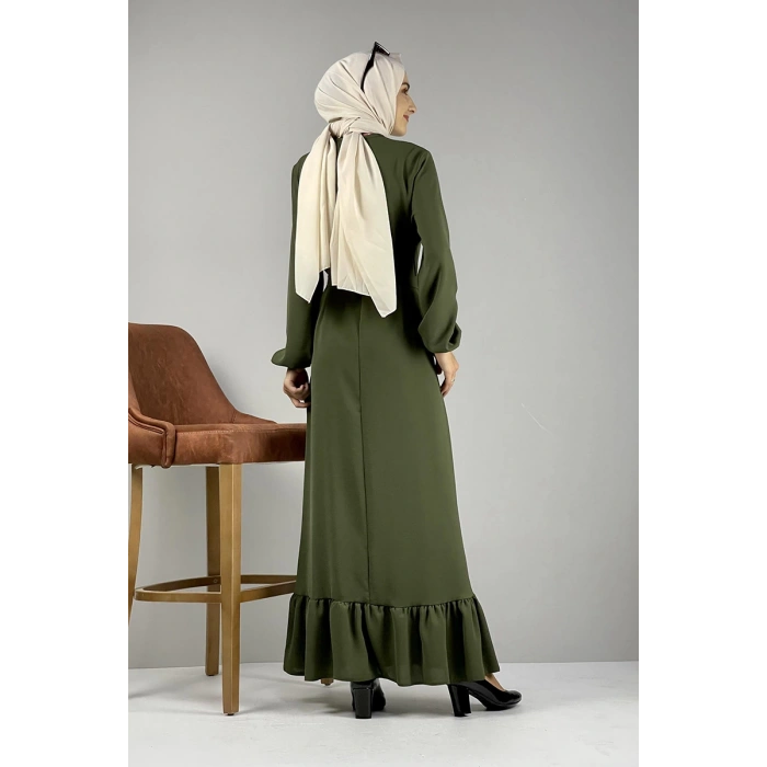 Moda Çizgi Tesettür Elbise