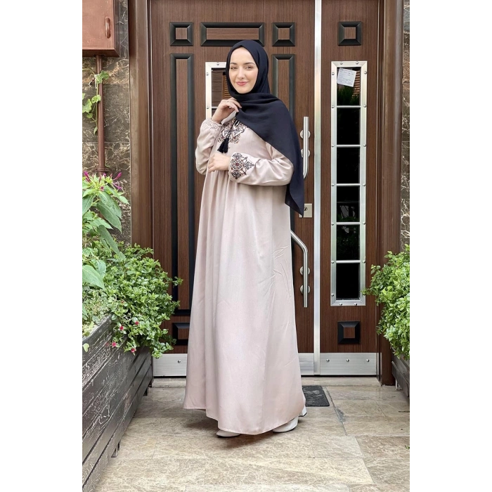 Moda Çizgi Tesettür Elbise