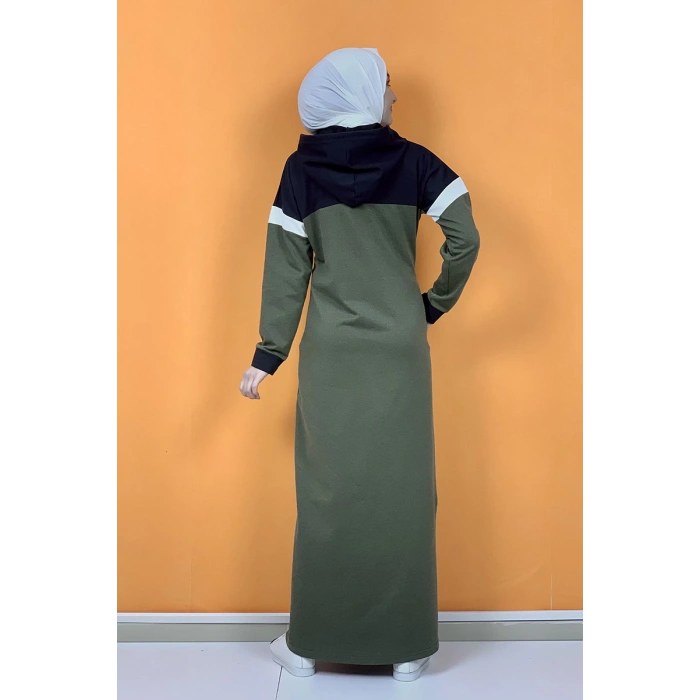 Moda Çizgi Tesettür Elbise