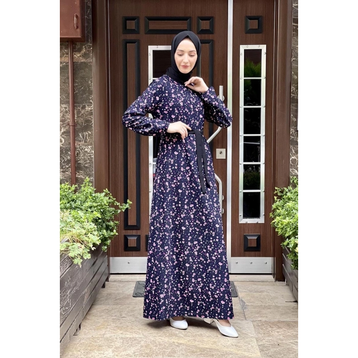 Moda Çizgi Tesettür Elbise