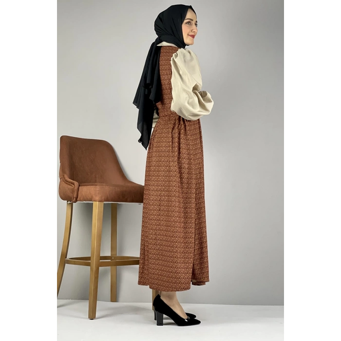 Moda Çizgi Tesettür Elbise