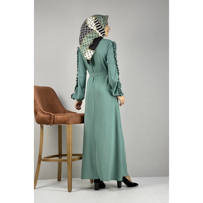 Moda Çizgi Tesettür Elbise