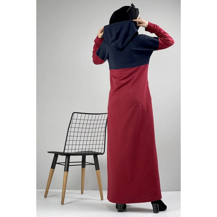 Moda Çizgi Tesettür Elbise