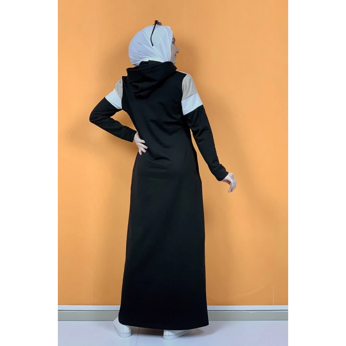 Moda Çizgi Tesettür Elbise