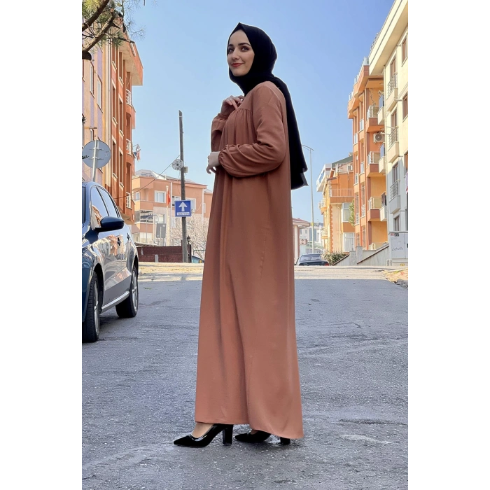 Moda Çizgi Tesettür Elbise