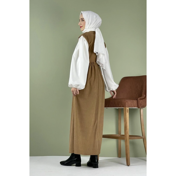 Moda Çizgi Tesettür Elbise