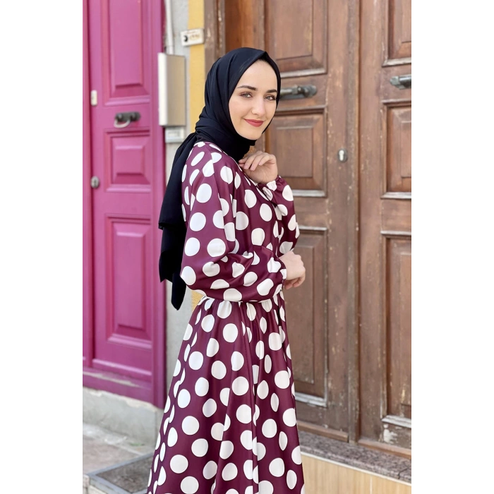 Moda Çizgi Tesettür Elbise