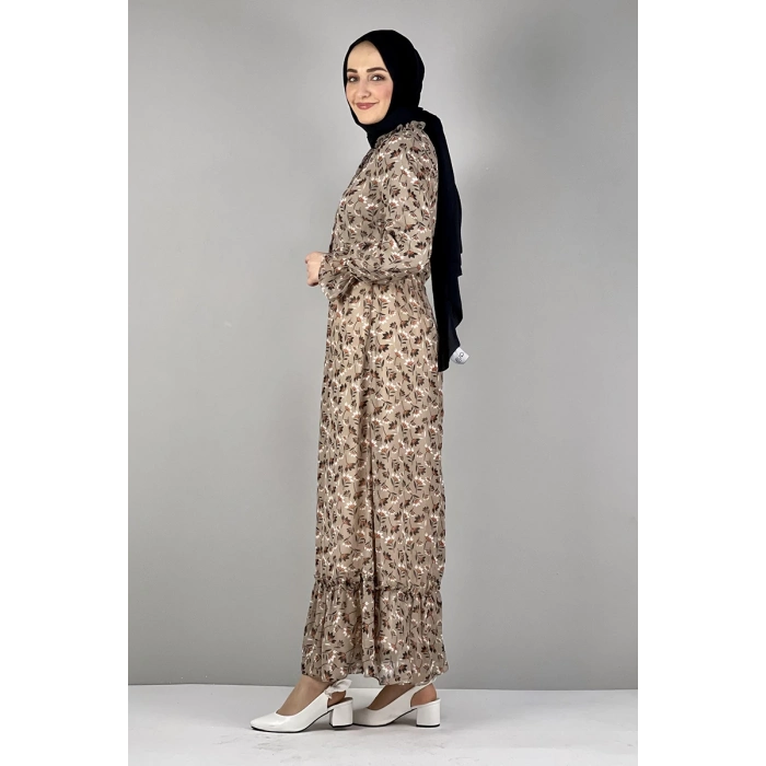 Moda Çizgi Tesettür Elbise