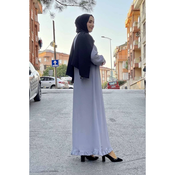 Moda Çizgi Tesettür Elbise