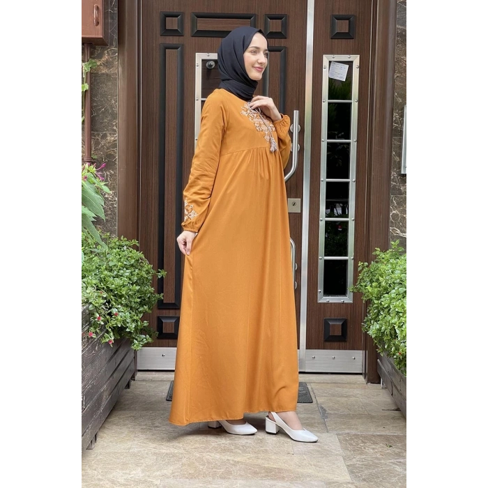 Moda Çizgi Tesettür Elbise