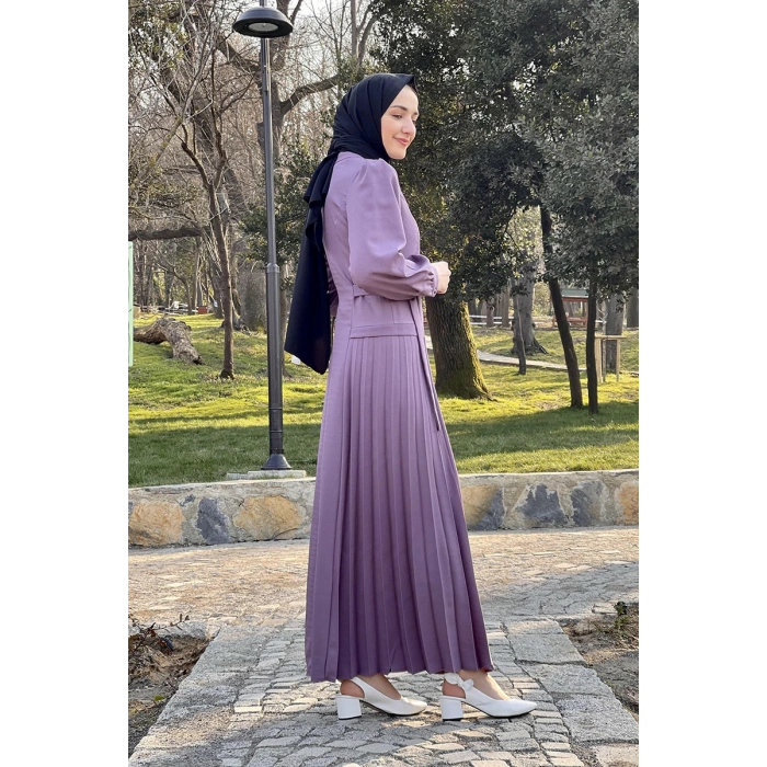 Moda Çizgi Tesettür Elbise