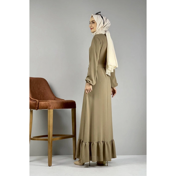 Moda Çizgi Tesettür Elbise