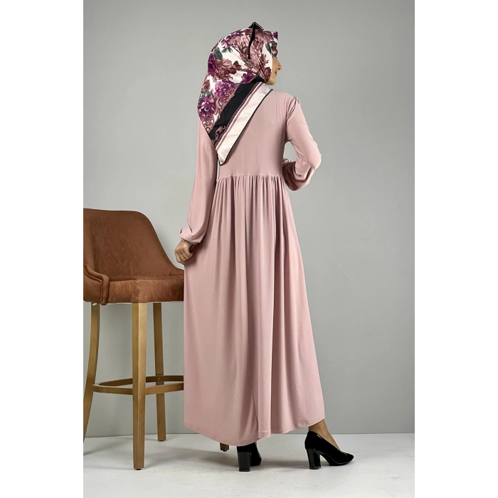 Moda Çizgi Tesettür Elbise