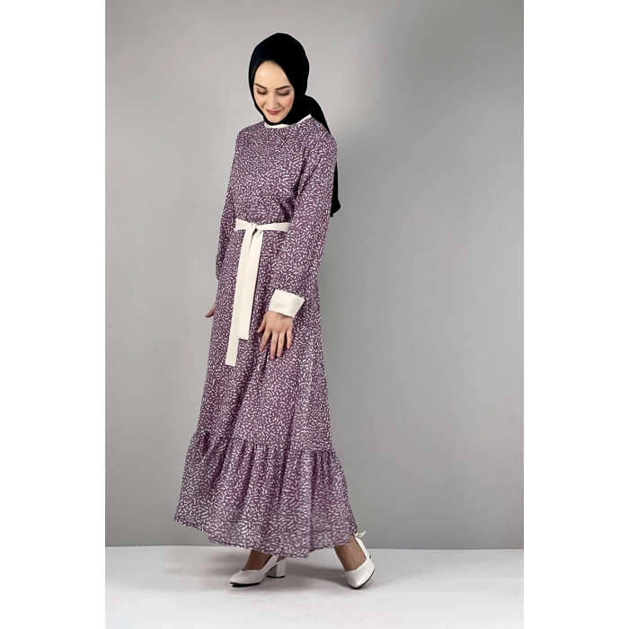 Moda Çizgi Tesettür Elbise