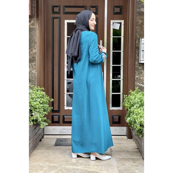 Moda Çizgi Tesettür Elbise