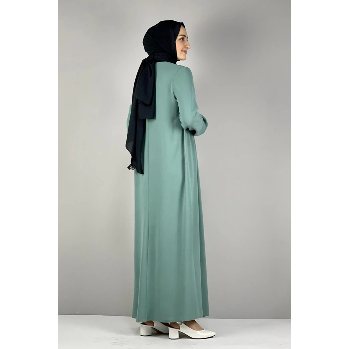 Moda Çizgi Tesettür Elbise