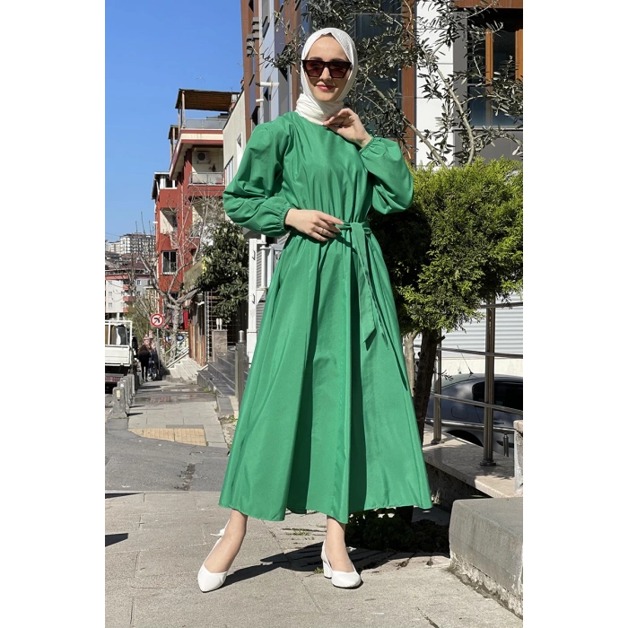 Moda Çizgi Tesettür Elbise