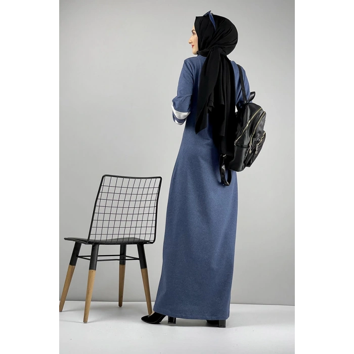 Moda Çizgi Tesettür Elbise