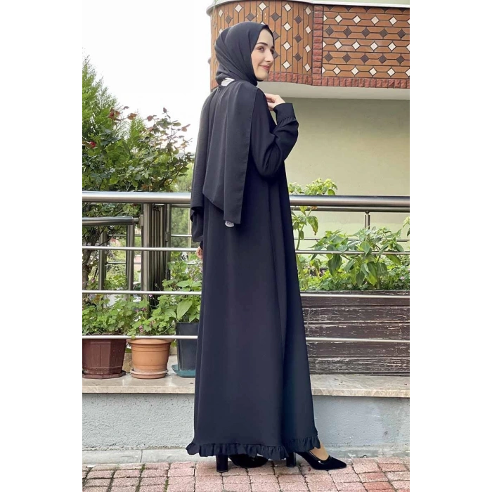 Moda Çizgi Tesettür Elbise