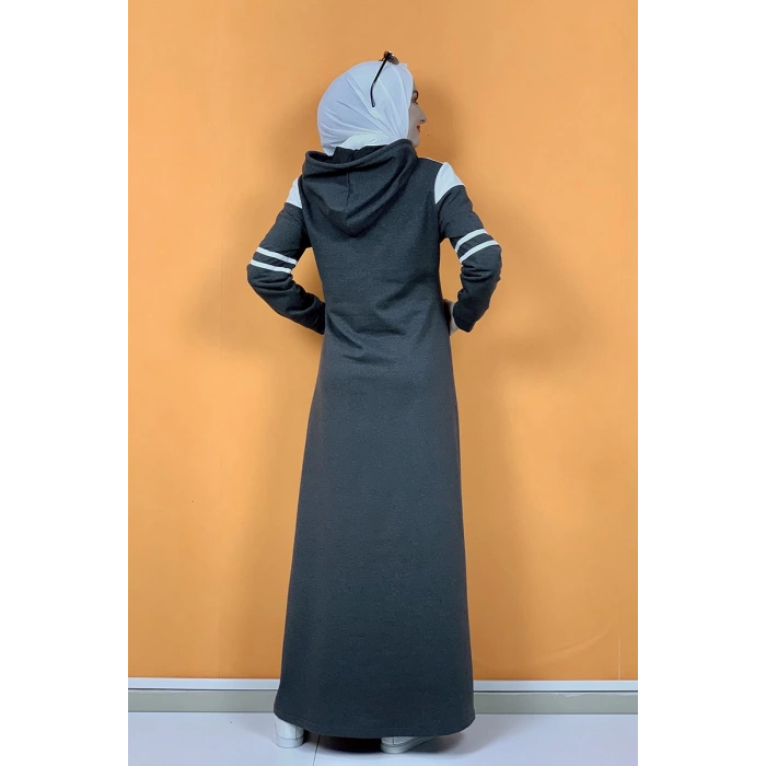 Moda Çizgi Tesettür Elbise