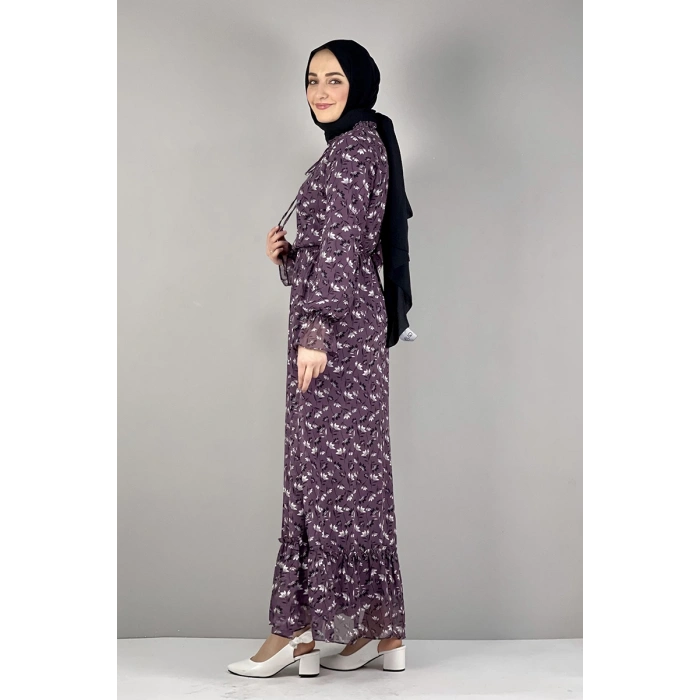 Moda Çizgi Tesettür Elbise