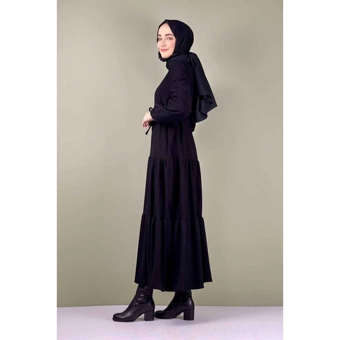 Moda Çizgi Tesettür Elbise