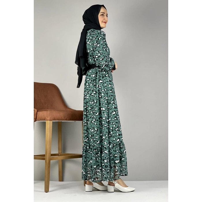 Moda Çizgi Tesettür Elbise