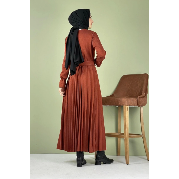 Moda Çizgi Tesettür Elbise