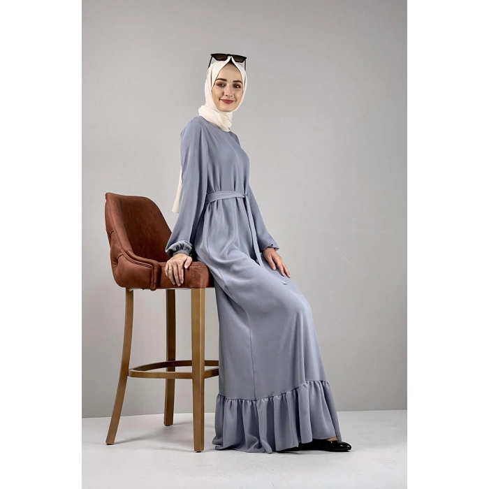 Moda Çizgi Tesettür Elbise